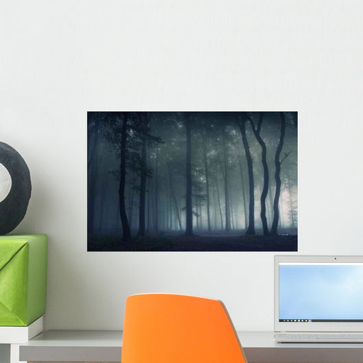 Forest Fog Wall Decal Design 2