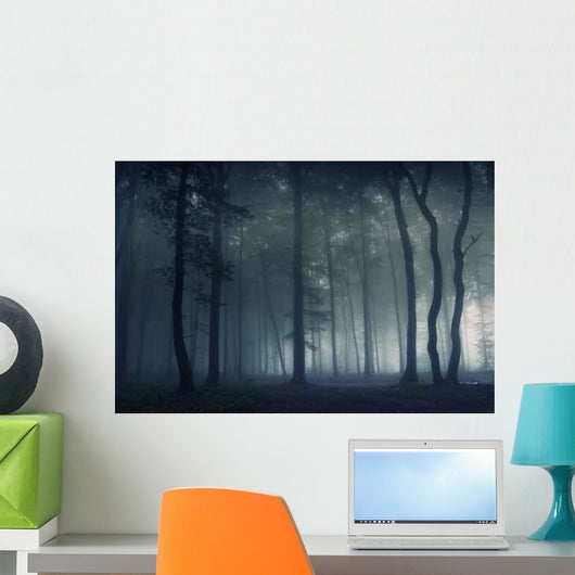 Forest Fog Wall Decal Design 2