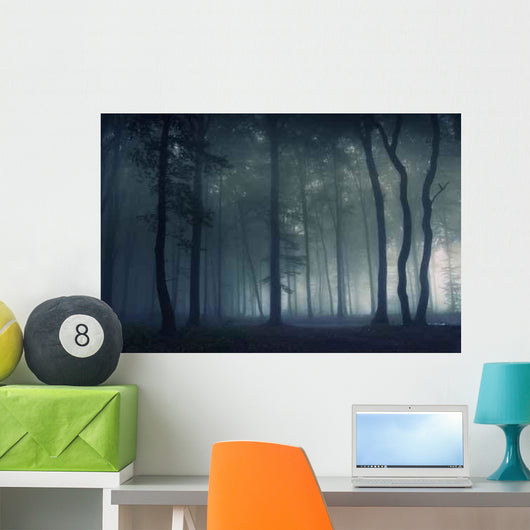 Forest Fog Wall Decal Design 2