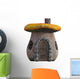 Realistic Fairy Mushroom House Wall Decal