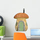 Fairy Mushroom House Wall Decal