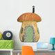 Fairy Mushroom House Wall Decal