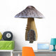Rendered Fairy Mushroom House Wall Decal