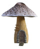 Rendered Fairy Mushroom House Wall Decal