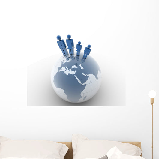 Global Family Wall Decal