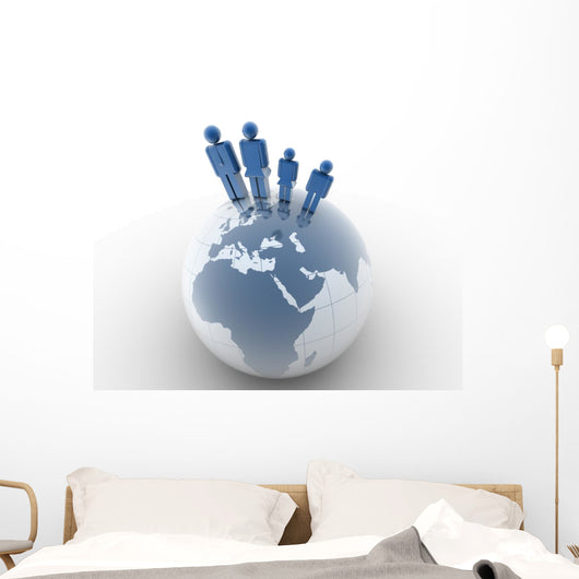 Global Family Wall Decal