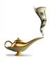 Magic Alladin lamp Wall Decal
