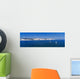 Panoramic View Of Sailboats On Sea Wall Mural