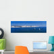 Panoramic View Of Sailboats On Sea Wall Mural