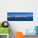 Panoramic View Of Sailboats On Sea Wall Mural