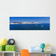 Panoramic View Of Sailboats On Sea Wall Mural