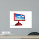 Flat Lcd Monitor Wall Decal