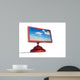 Flat Lcd Monitor Wall Decal