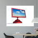 Flat Lcd Monitor Wall Decal