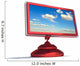 Flat Lcd Monitor Wall Decal