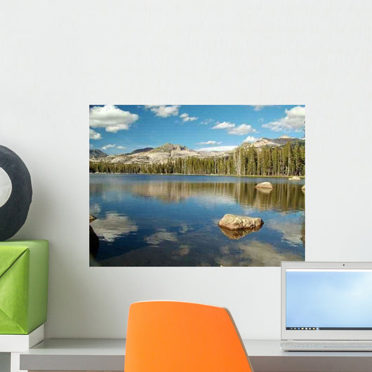 Alpine Lake Wall Decal