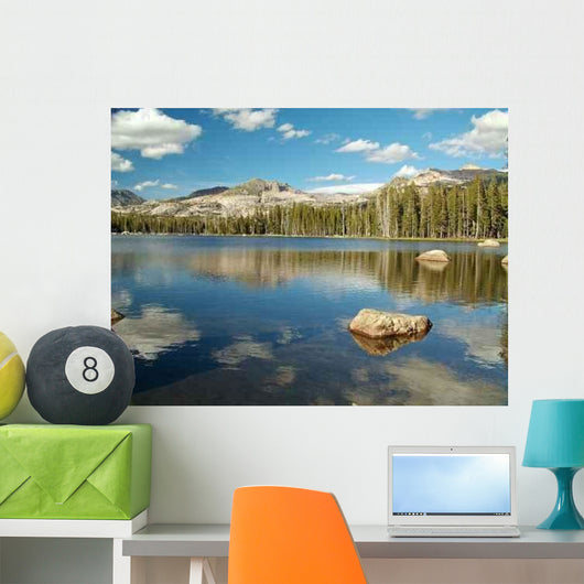 Alpine Lake Wall Decal