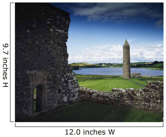 Devenish Monastic Site, Lough Erne, Co Fermanagh, Ireland Wall Mural