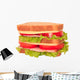 Large Sandwich Wall Decal