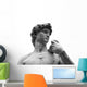 Head Michelangelo's David Wall Decal