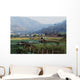 Rural Scene Near Chiang Mai, Thailand Wall Mural