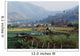 Rural Scene Near Chiang Mai, Thailand Wall Mural