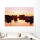 Harbor At Sunrise Wall Mural
