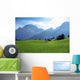 Berge Und Wiese Wall Decal