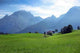 Berge Und Wiese Wall Decal