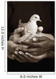 Many Hands Holding A Dove Wall Mural