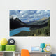 Lake And Mountains In The Canadian Rockies Wall Mural