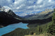 Lake And Mountains In The Canadian Rockies Wall Mural