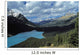Lake And Mountains In The Canadian Rockies Wall Mural