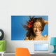 Summery Model Wall Mural