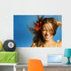Summery Model Wall Mural