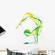 fitness, sports, yoga Wall Decal