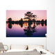 Horseshoe Lake At Dusk Wall Mural
