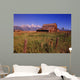 Old Barn, Grand Teton National Park, Wyoming, Usa Wall Mural