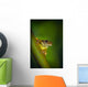 Swamp Frog On Reed Wall Mural