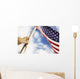 Raising An American Flag Wall Mural