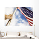 Raising An American Flag Wall Mural