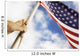 Raising An American Flag Wall Mural