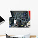 Helicopter Cockpit and Control Panel Wall Mural