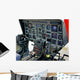 Helicopter Cockpit and Control Panel Wall Mural