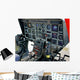 Helicopter Cockpit and Control Panel Wall Mural