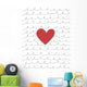 Illustration Of A Heart Wall Decal
