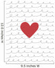 Illustration Of A Heart Wall Decal