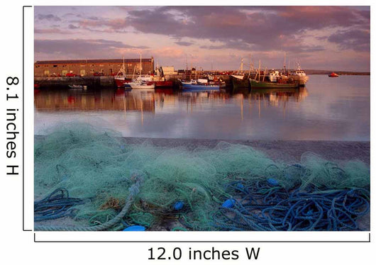 Kilronan Pier, Inishmore, Aran Islands, County Galway, Ireland Wall Mural