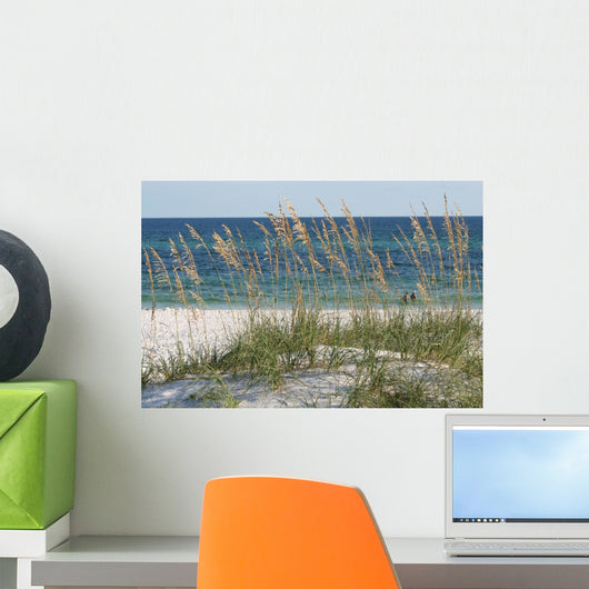 sea oats beach dune Wall Mural
