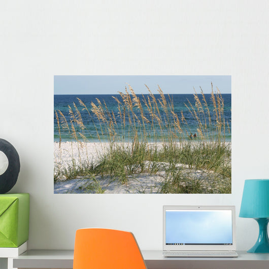 sea oats beach dune Wall Mural